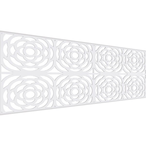 Ekena Millwork Set of Four Panels for 94 1/2"W x 32 1/4"H Edinburg Fretwork Wainscot Wall Paneling WPKP16X01X47EBP - main